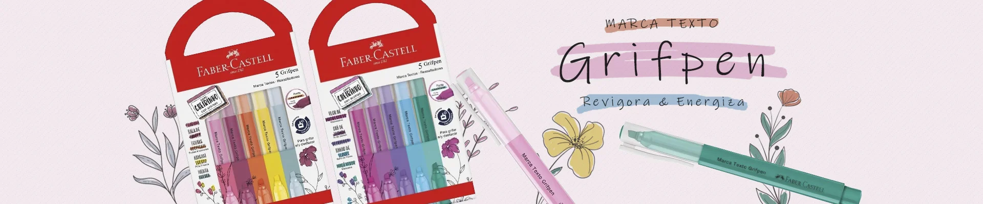 Faber-Castell Grifpen Aromas Estojos