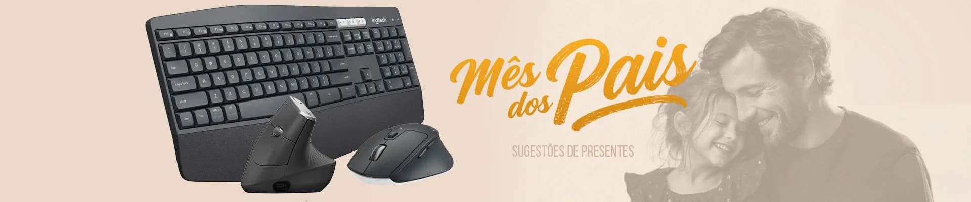 Mês dos Pais Logitech