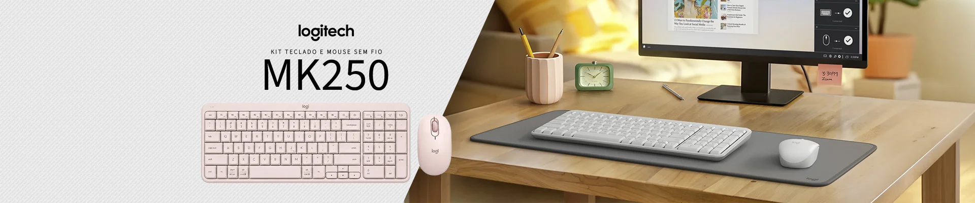 Banner Logitech Teclados