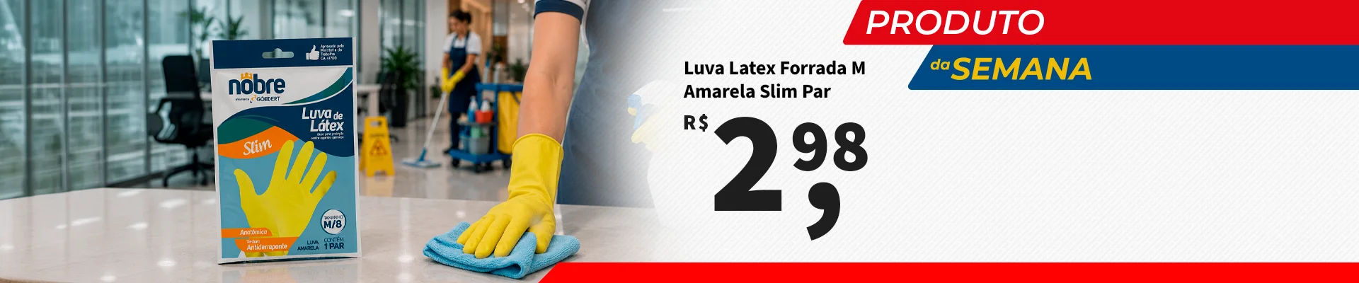 Luva Latex Nobre