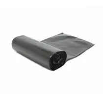Saco de Lixo Preto 100L Rolo 5 Unidades 75cm x 105cm 6 Micras