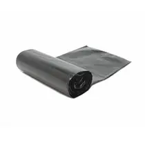 Saco de Lixo Preto 50L Rolo com 10 Unidades 63cm x 80cm 6 Micras