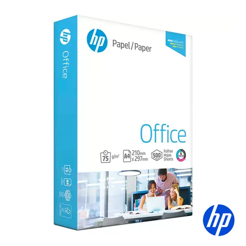 Papel A4 21cm x 29,7cm 75g 500 Folhas HP Colorlok Branco