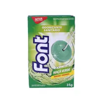 Pedra Sanitária Desodorizadora Font 35g Maçã Verde