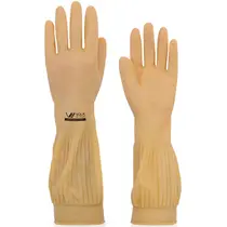 Luva Latex Reforçada Antiderrapante Média Par