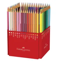 Lápis de Cor 60 Cores Sextavado Faber-Castell Ecolápis com 03 Estojos