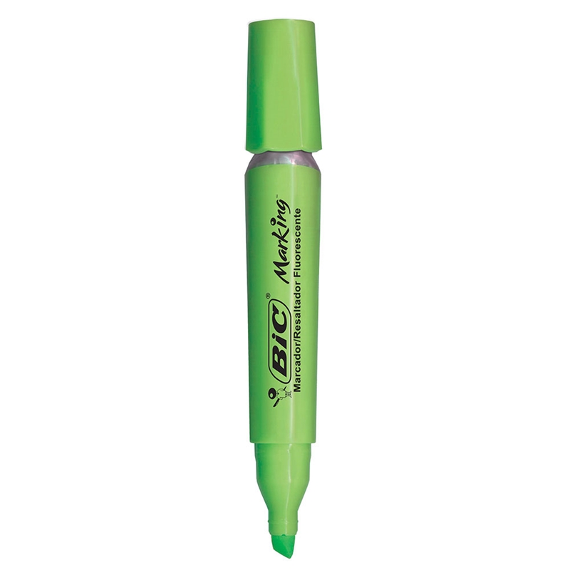Marca Texto Bic Marking Verde com 12 Unidades em Promoção ...