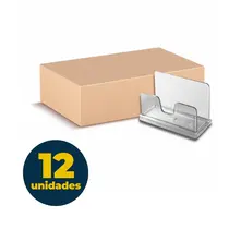 Porta Cartao de Visita Acrimet 730 Cristal 12 Un