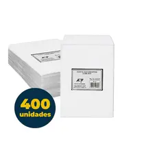 Porta Documento com Aba 15cm x 21cm ACP P-21 com 400 Unidades