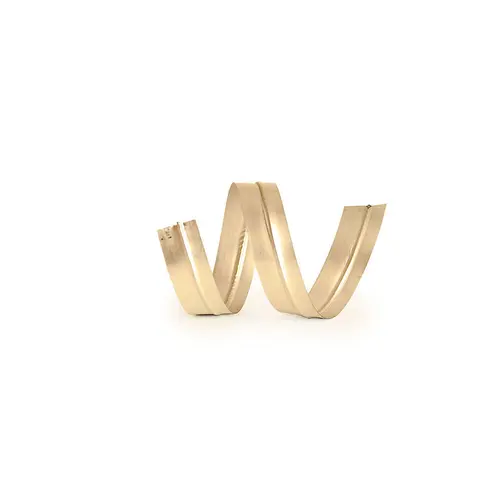 Fecho Prático 4mm x 110mm Dourado Velho com 25 Pacotes de 100 Unidades
