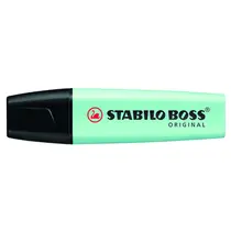 Marca Texto Stabilo Boss Azul Pastel com 10 Unidades