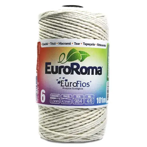 Barbante 4/6 100g Algodão 101m com 36 Unidades