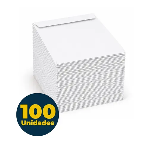 Envelope Saco Branco offset 37cmx45cm 90g com 100 Unidades