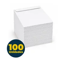 Envelope Saco Branco offset 37cmx45cm 90g com 100 Unidades