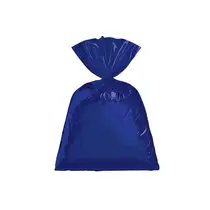 Saco Metalizado 15cm x 22cm 50 Unidades Gala Liso Azul Cobalto com 20 Pacotes