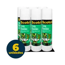 Cola Bastão Média 20g 3M Scotch EE-308 com 6 Unidades