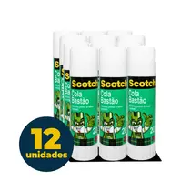 Cola Bastão Média 20g 3M Scotch EE-308 com 12 Unidades