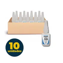 Cola Instantânea 20g Tek Bond 725 10 Unidades