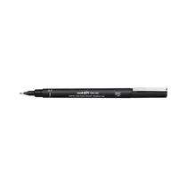 Caneta Nankin Uniball Pin Fine Line 0.7mm Preta 12 Unidades