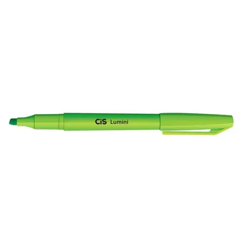 Marca Texto Cis Lumini Verde com 12 Unidades