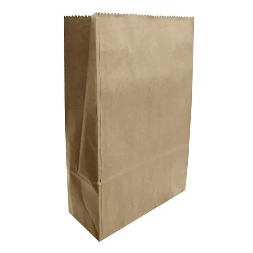 Saco Papel Kraft Fundo Chato 35cm x 18cm x 10cm Ref-5k Sanfona com 1.000 Unidades