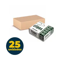 Clipes N-3 ACC Galvanizado 25 Caixas com 100 Unidades