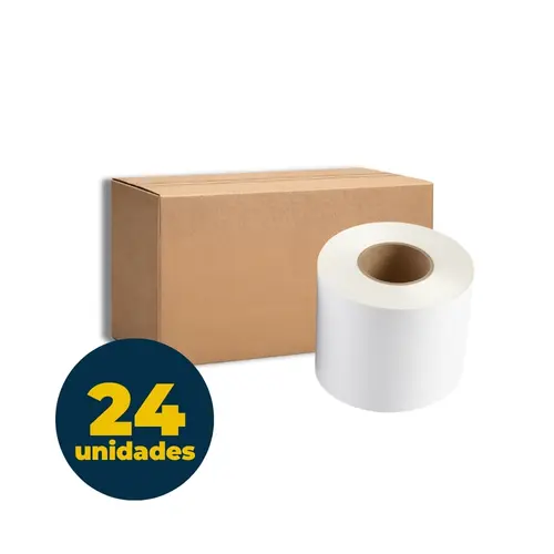 Refil Plastificação Bobina 115mmx60m 125 Micras com 24 Bobinas