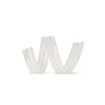 Fecho Prático Gravatinha 4mm x 110mm 1Kg Branco com 20 Pacotes