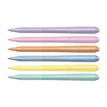 Hidrocor 6 Cores Faber-Castel Vai e Vem Pastel com 12 Estojos