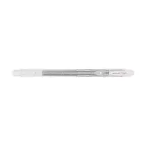 Caneta Gel 0.7mm Uni-Ball Signo Glitter Sparkling Prata Um-120sp 12 Unidades