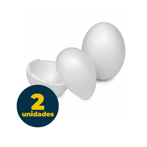 Bola de Isopor 25cm com 2 Unidades