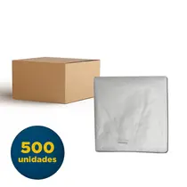 Saco Plástico PE 35cm x 50cm 10Kg com 5 Pacotes de 100 Unidades