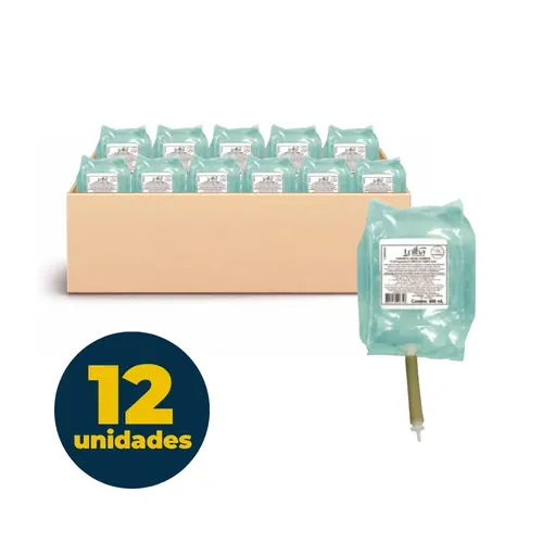 Sabonete Líquido Refil 800ml Soft Plus Flores do Campo com 12 Unidades