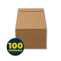 Envelope Saco Kraft 31cmx41cm 80g com 100 Unidades