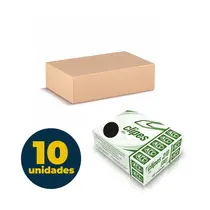 Clipes N-2/0 ACC Galvanizado 10 Caixas com 100 Unidades