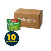 Chá Madrugada 15g com 10 Sachês Verde com 10 Caixas