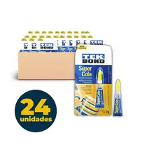 Cola Instantânea 2g Tek Bond 24 Unidades