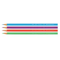 Lápis de Cor Aquarelável 12 Cores Sextavado Faber-Castell 120212 com 12 Estojos