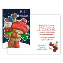 Cartão Dallec Coleção Festa de Natal com 270 Unidades