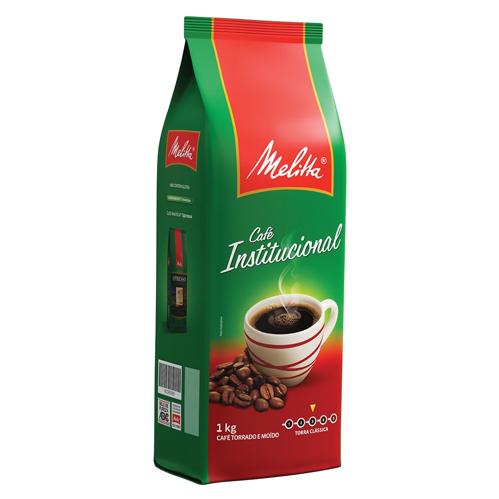 Café Melitta Tradicional Institucional 1Kg com 10 Unidades