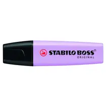 Marca Texto Stabilo Boss Lilás Pastel com 10 Unidades
