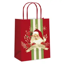 Sacola de Papel para Presente G 32cmx26,5cmx13cm Cromus Natal Magia 10 Unidades