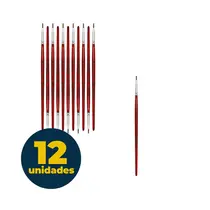 Pincel Redondo de Pintura Condor C473-0 com 12 Unidades