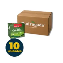 Chá Madrugada 10g com 10 Sachês Capim Cidreira com 10 Caixas
