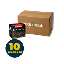 Chá Madrugada 10g com 10 Sachês Preto com 10 Caixas