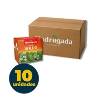 Chá Madrugada 10g com 10 Sachês Boldo com 10 Caixas
