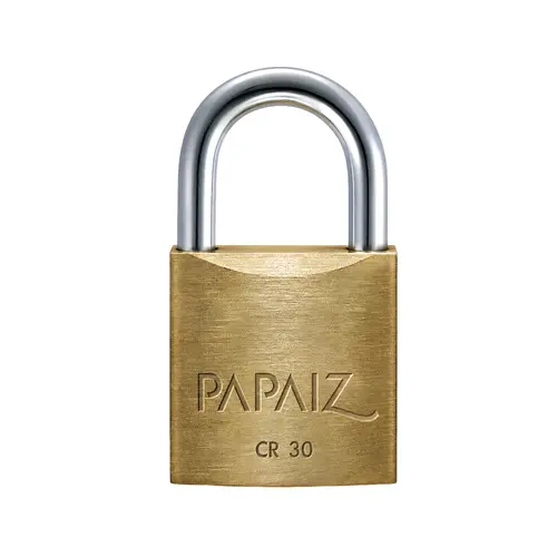 Cadeado Latão Tradicional 30mm Papaiz 10 Unidades