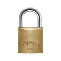 Cadeado Latão Tradicional 25mm Papaiz 10 Unidades