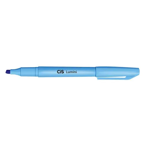 Marca Texto Cis Lumini Azul com 12 Unidades