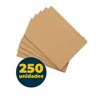 Papel Kraft Natural 80g 66cmx96cm com 250 Folhas